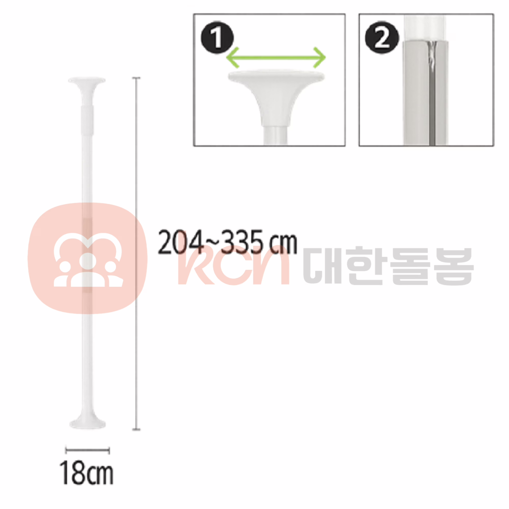 안전손잡이 ASH-211 기둥형 안전손잡이