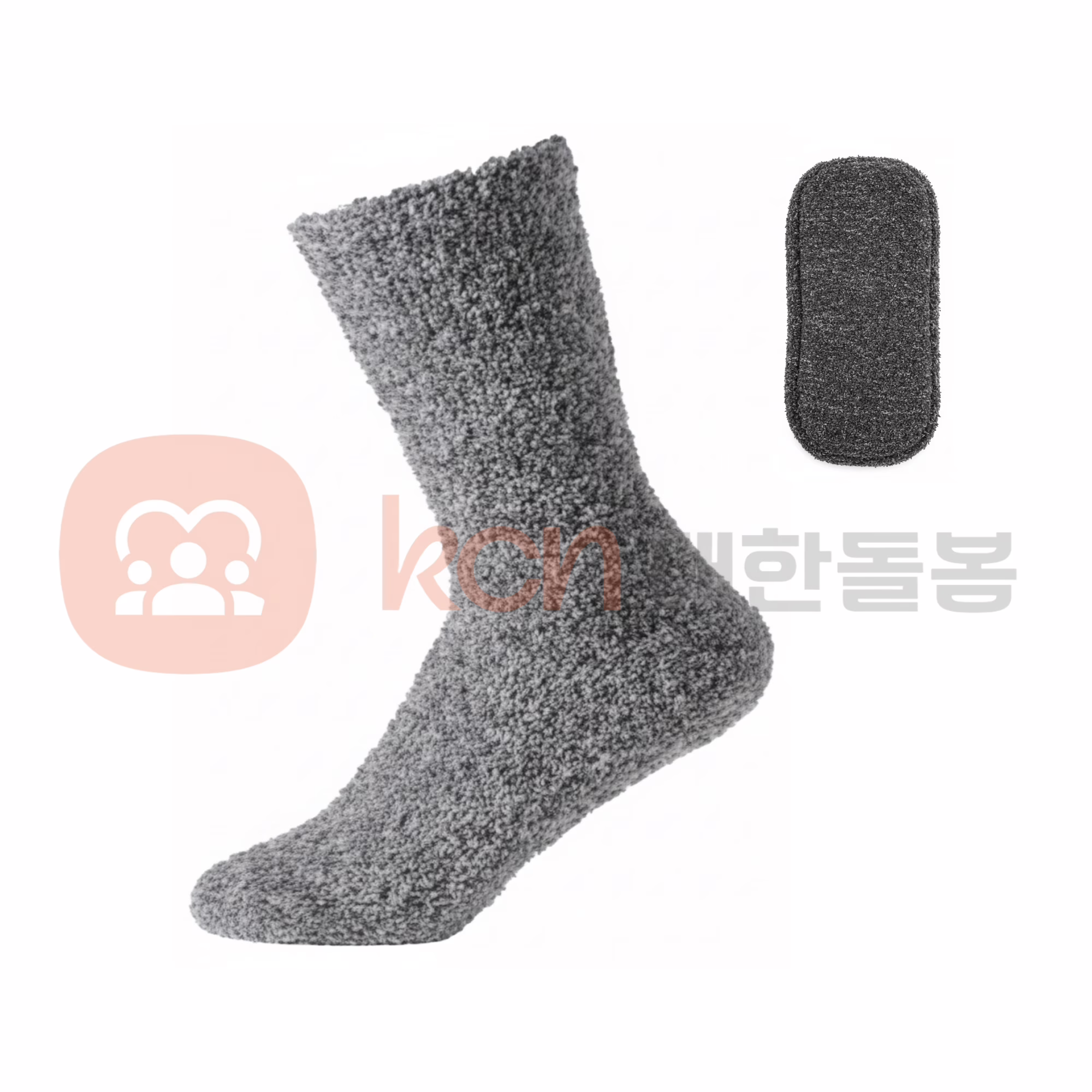 미끄럼방지 양말 4DM-301 미끄럼방지 복지용 양말
