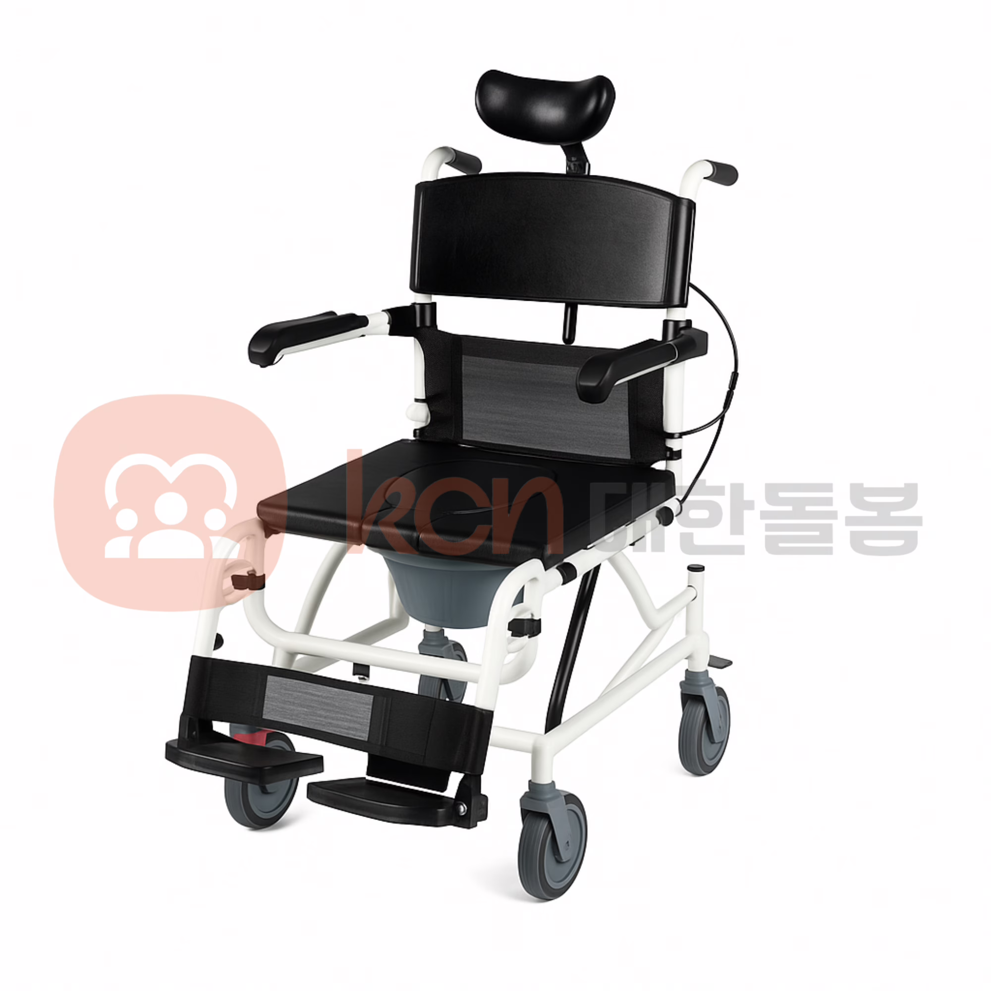 목욕의자 KCS-811 라운피더 이동변기 겸용 목욕의자