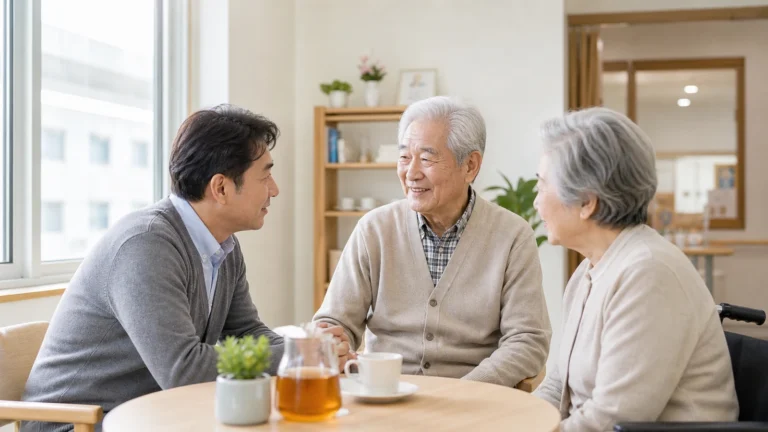 요양원 면회에서 여덟 생활 신호를 살피는 자녀