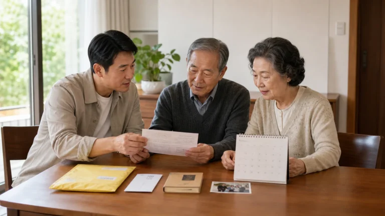 부모님 집 다섯 가지 생활 흔적을 함께 확인하는 자녀